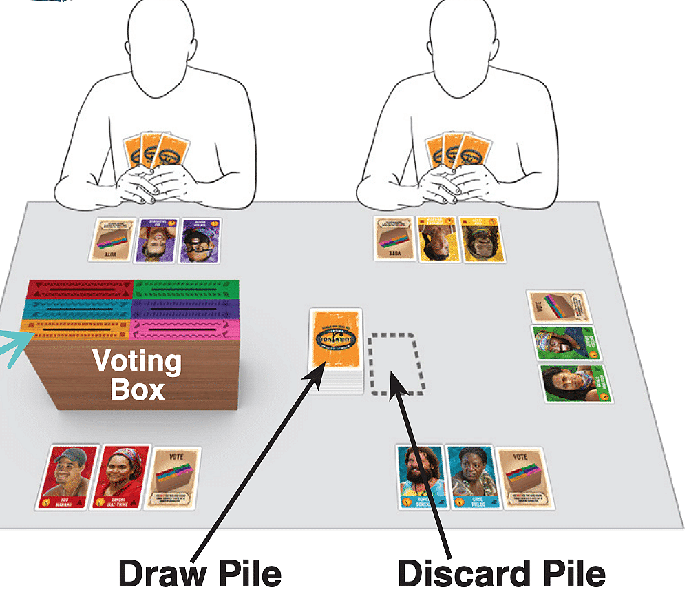 Survivor: the tribe has spoken game setup rules illustration