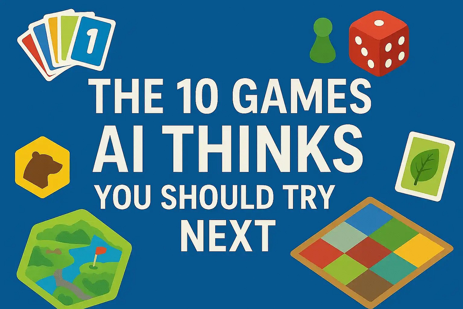 Illustration the 10 games AI thinks you should try next
