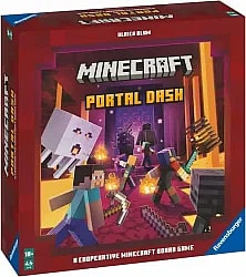 Minecraft: Portal Dash board game box