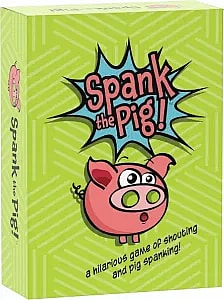 Spank the Pig! card game box product photo