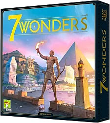 7 wonders strategy board game box product photo