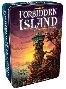 Forbidden island cooperative board game box