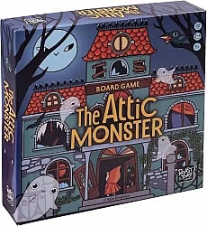 The Attic Monster cooperative family board game box product photo