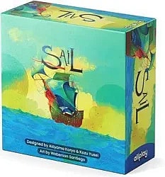 Sail strategy board game box product photo