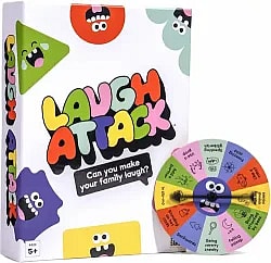 laugh attack party card game box product photo