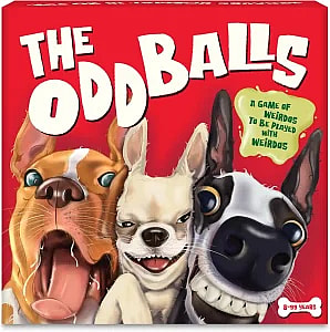 The oddballs family card game box product photo