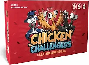chicken challengers card game box product photo