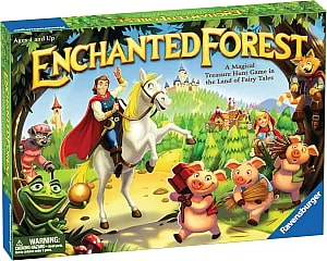 Enchanted forest kids board game box product photo