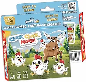 Cluck, Cluck, Moose! fun card game box product photo