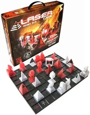 khet 2.0 lazer board game box and board product photo