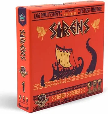 sirens greek musical strategy game box product photo