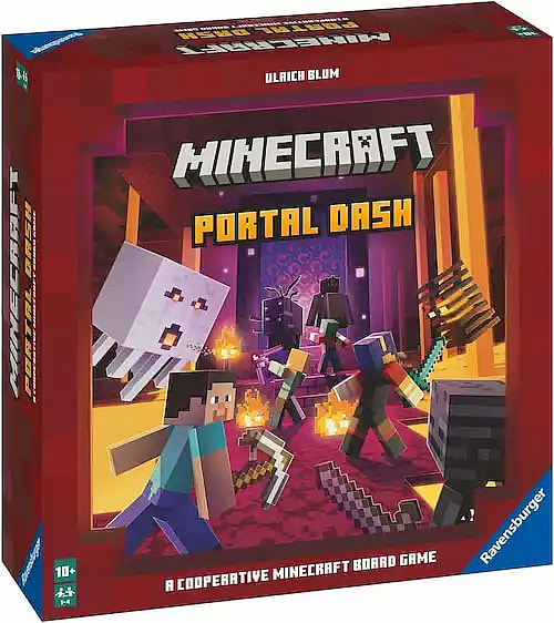 Minecraft: Portal Dash board game box