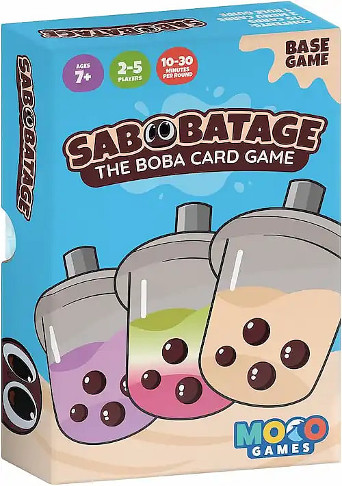 Sabobatage: The Boba Card Game card game box product photo