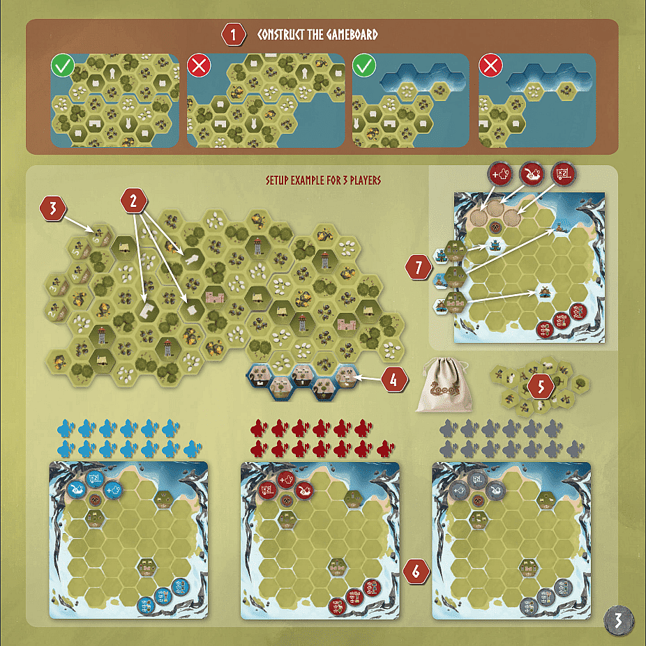 Looot board game setup illustration